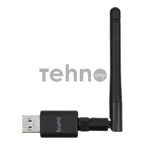 Адаптер USB Buro BU-BT40С Bluetooth 4.0+EDR class 1 100м черный
