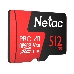 Карта MicroSD card Netac P500 Extreme Pro 512GB, retail version w/SD adapter, фото 6