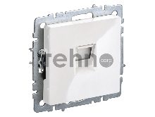 Роз. комп. IEK BRITE RJ45 кат.5E РК10-БрБ бел.