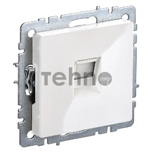 Роз. комп. IEK BRITE RJ45 кат.5E РК10-БрБ бел.