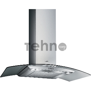 Вытяжной шкаф JET AIR TORY P 90 INX каминный пристенный, 700 куб. м/ч