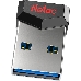 Флеш Диск Netac UM81 64Gb <NT03UM81N-064G-20BK>, USB2.0, Ultra compact, фото 2