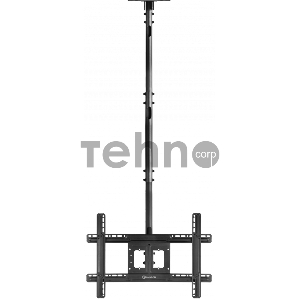 Потолочный кронштейн ONKRON N2L для телевизора 32-80 потолочный телескопический, чёрный