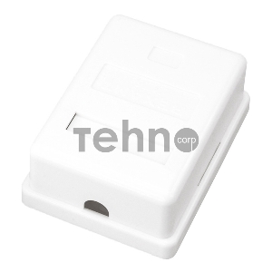 Розетка компьютерная 1-м ОП RJ45 CAT 5E бел. REXANT 03-0121