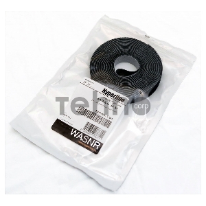 Лента (липучка) Hyperline WASNR-5x25-BK в рулоне, ширина 25 мм, длина 5 м, черная