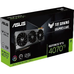 Видеокарта ASUS GeForce TUF-RTX4070TI-12G-GAMING /RTX4070TI,HDMI*2,DP*3,12G,D6X Видеокарта ASUS GeForce TUF-RTX4070TI-12G-GAMING /RTX4070TI,HDMI*2,DP*3,12G,D6X