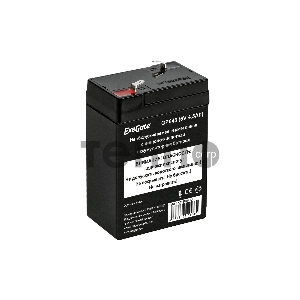 Батарея ExeGate GP645 (6V 4.5Ah), клеммы F1