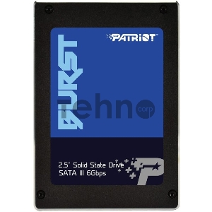 SSD накопитель 2.5 240GB Patriot BURST SATA3 PBU240GS25SSDR