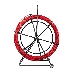 Протяжка кабельная (УЗК в тележке), стеклопруток d=11,0 мм, 50 м красная, фото 2