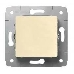 Механизм выключателя 1-кл. СП CARIVA 10А IP20 сл. кость Leg 773756, фото 1
