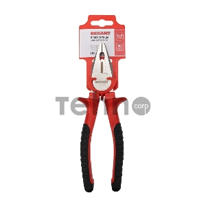 Плоскогубцы комбинированные REXANT 200 мм никелированные, двухкомпонентные рукоятки