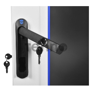 Шкаф телеком. напольный 47U (800х1000) дверь стекло (ШТК-М-47.8.10-1ААА) (3 коробки)