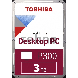 Жесткий диск Toshiba SATA-III 3Tb HDWD130UZSVA P300 (7200rpm) 64Mb 3.5
