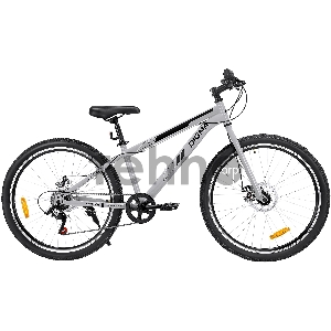 Велосипед Digma Active горный (подростк.) рам.:14 кол.:26 серебристый 14.9кг (ACTIVE-26/14-ST-R-S)