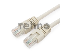 Патч-корд UTP Cablexpert PP6U-1M кат.6, 1м, литой, многожильный (серый)