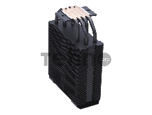 Кулер для процессора Cooler Master Hyper 212 Halo Black (150W, 4-pin, 154mm, tower, Al/Cu, fans: 1x120mm/51.88CFM/27dBA/2050rpm, Black, 1700/1200/115x/AM4/AM5)