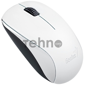 Мышь беспроводная Genius NX-7000, мини-ресивер, сенсор Blue Eye, оптическая, разрешение 1000 dpi, SmartGenius. Цвет: белый