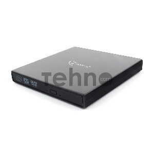 Внешний DVD-привод с интерфейсом USB Gembird DVD-USB-02 пластик, черный