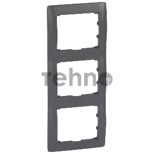 Galea Life Рамка 3 п.,темн. бронза,верт.