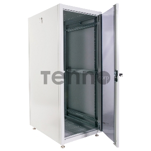 Шкаф телекоммуникационный напольный ЭКОНОМ 24U (600 × 600) дверь стекло, дверь металл