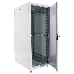 Шкаф телекоммуникационный напольный ЭКОНОМ 24U (600 × 600) дверь стекло, дверь металл, фото 11