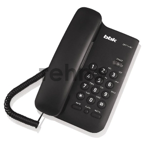 Телефон проводной BBK BKT-74 RU черный