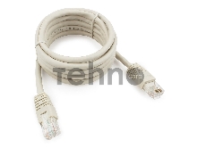 Патч-корд UTP Cablexpert PP6U-2M кат.6, 2м, литой, многожильный (серый)