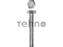 Болт ГОСТ 7798-70, M6 x 40 мм, 5 шт, кл. пр. 5.8, оцинкованный, ЗУБР