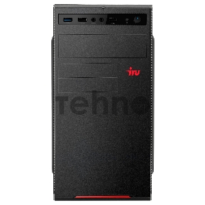Коспьютер IRU Home 310H5SE MT i3 10100 (3.6) 8Gb 1Tb 7.2k SSD240Gb UHDG 630 Free DOS GbitEth 400W черный