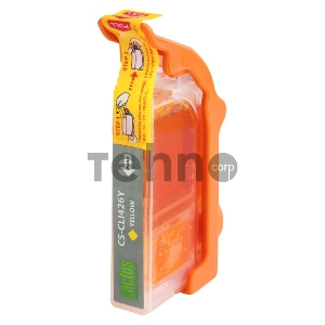 Картридж струйный Cactus CS-CLI426Y желтый для Canon MG5140/5240/6140/8140/MX884 (8,2ml)