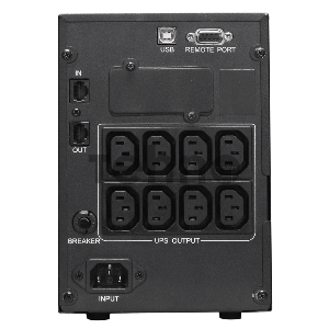 Источник бесперебойного питания Powercom Smart King Pro+ SPT-1500-II LCD 1200Вт 1500ВА черный