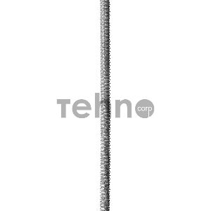 Шпилька резьбовая DIN 975, М20x2000, 1 шт, класс прочности 4.8, оцинкованная, ЗУБР