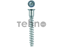 Винт-конфирмат оцинкованный, шестигранный шлиц, 7,0ммx70мм, 1800шт, ЗУБР