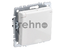 Роз. с з/к/ш с кр. 16А IP44 РСбш10-3-44-БрБ бел. IEK BRITE