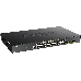 Коммутатор D-Link DGS-1250-28XMP/A1A, L2 Smart Switch with 24 10/100/1000Base-T ports and 4 10GBase-X SFP+ ports (24  PoE ports 802.3af/802.3at (30 W), PoE Budget 370W).16K Mac address, 802.3x Flow Control, 4K, фото 4