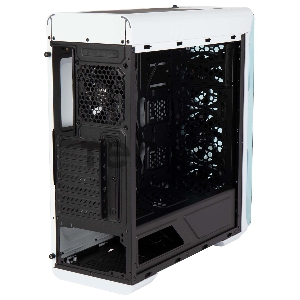 Корпус Hiper OW белый без БП ATX 4x120mm 1x140mm 2xUSB2.0 1xUSB3.0 audio bott PSU