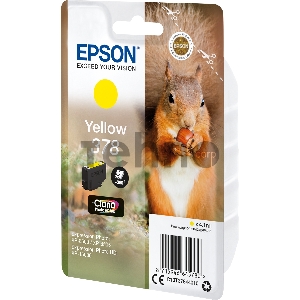 Картридж струйный Singlepack желтый 378 Claria Photo HD Ink