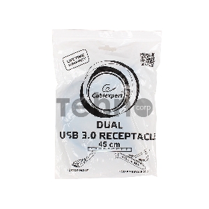 Кабель Gembird Планка в сист блок   2xUSB 3.0/20pin мат.платы (CC-USB3-RECEPTACLE )