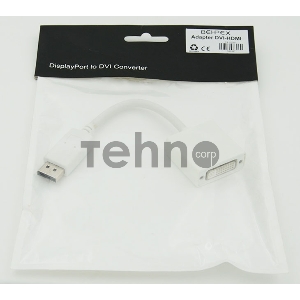 Переходник Display Port DisplayPort Behpex (m)/DVI (f)