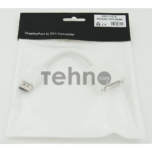Переходник Display Port DisplayPort Behpex (m)/DVI (f) Переходник Display Port DisplayPort Behpex (m)/DVI (f)