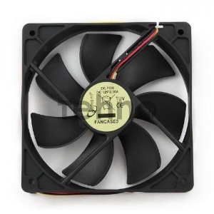 Вентилятор для корпуса Gembird 120x120x25mm, sleeve, узкий разъем 3pin FANCASE3