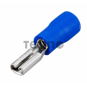 Клемма плоская REXANT, изолированная гнездо - 3.8 мм, 1.5-2.5 мм², (РПи-м 2.5-(2.8) / РПИм 2-250 / FDD2-110(8)), в упак. 10 шт.