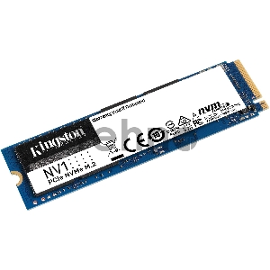 Накопитель SSD 2000GB Kingston NV1 M.2 2280 NVMe R/W 2100/1700MB/s 480TBW SNVS/2000G Накопитель SSD 2000GB Kingston NV1 M.2 2280 NVMe R/W 2100/1700MB/s 480TBW SNVS/2000G