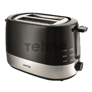 Тостер Gorenje T850BK 850Вт черный/серебристый
