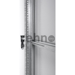 Шкаф телекоммуникационный напольный ЭКОНОМ 24U (600 × 600) дверь стекло, дверь металл