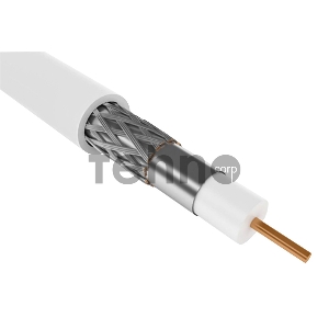 Кабель коаксиальный ITK CC1-R6F1-111-300-G RG-6 F/UTP общий экран 75Om PVC внутренний 300м белый