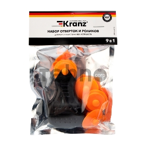 Набор отверток и роликов для ремонта мобильных устройств KRANZ 9 предметов