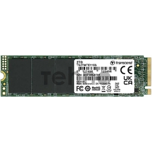 Накопитель SSD Transcend PCI-E 3.0 x4 2TB TS2TMTE115S 115S M.2 2280 0.2 DWPD