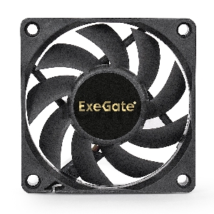 Вентилятор ExeGate ExtraSilent ES07015S3P, 70x70x15 мм, подшипник скольжения, 3pin, 2500RPM, 23dBA