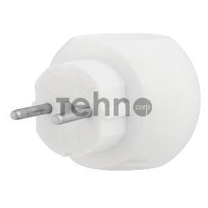 Набор тройников электрических REXANT Шар, 6 А, белый (2 шт./уп.)